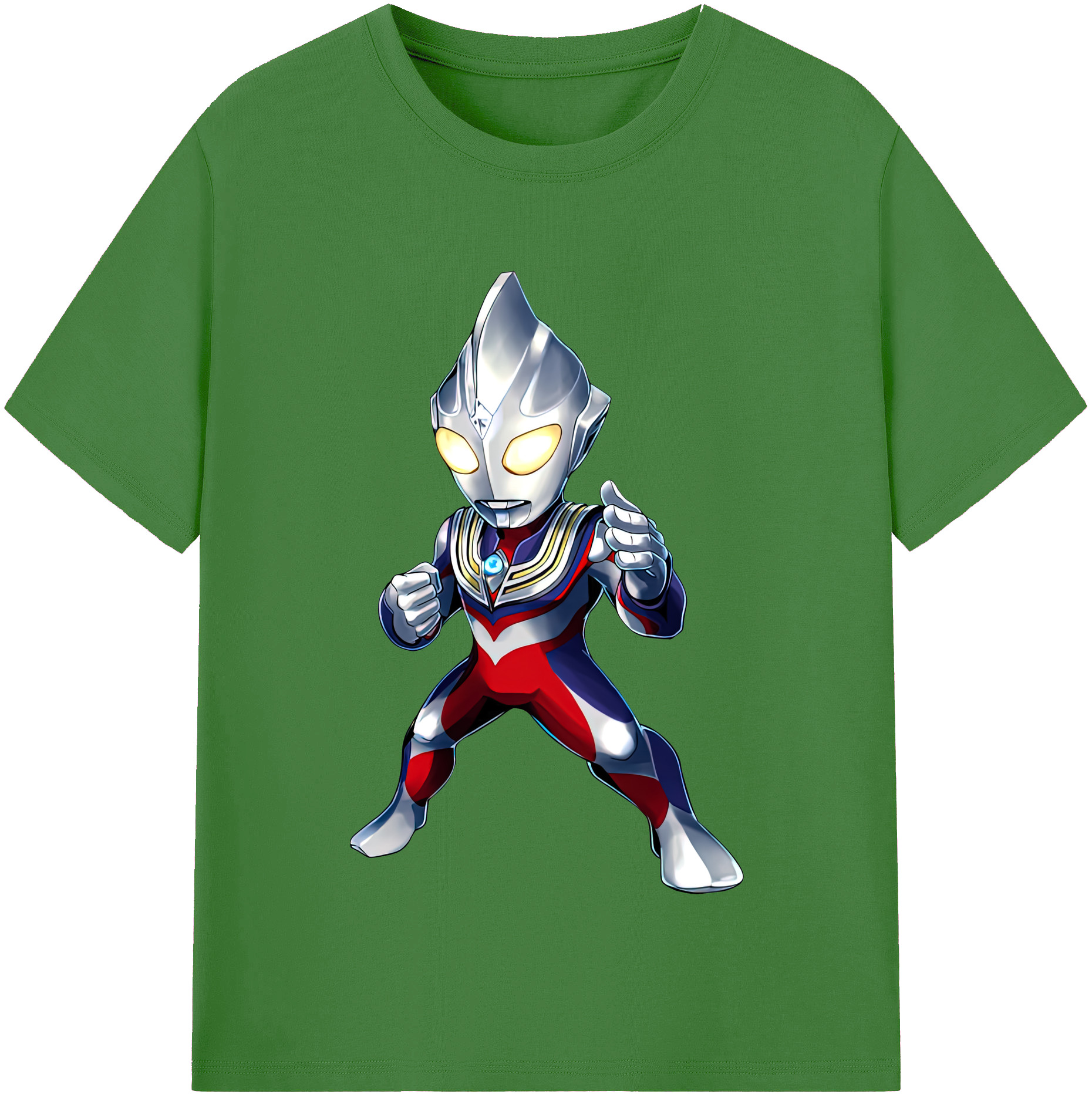 （画像用） ウルトラマン Ultraman レディースカジュアルプリントTシャツ（綿100％）